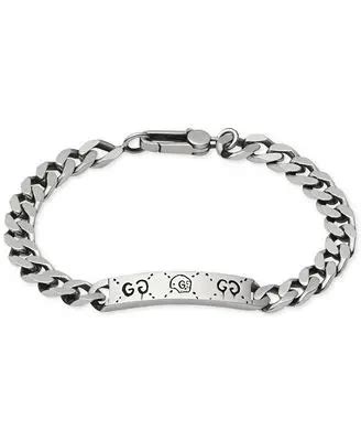 Gucci Bracciale Ghost in argento YBA455321001